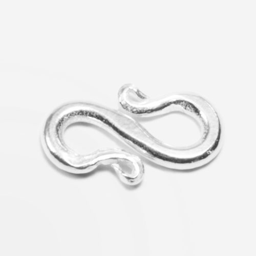 Hakenverschluss aus 925 Silber, 10/12/15 mm