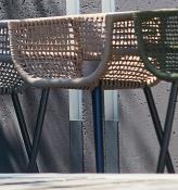 Outdoor Stuhl Suka schwarz/taupe - Gallery 1 Outdoor Stuhl Suka schwarz/taupe