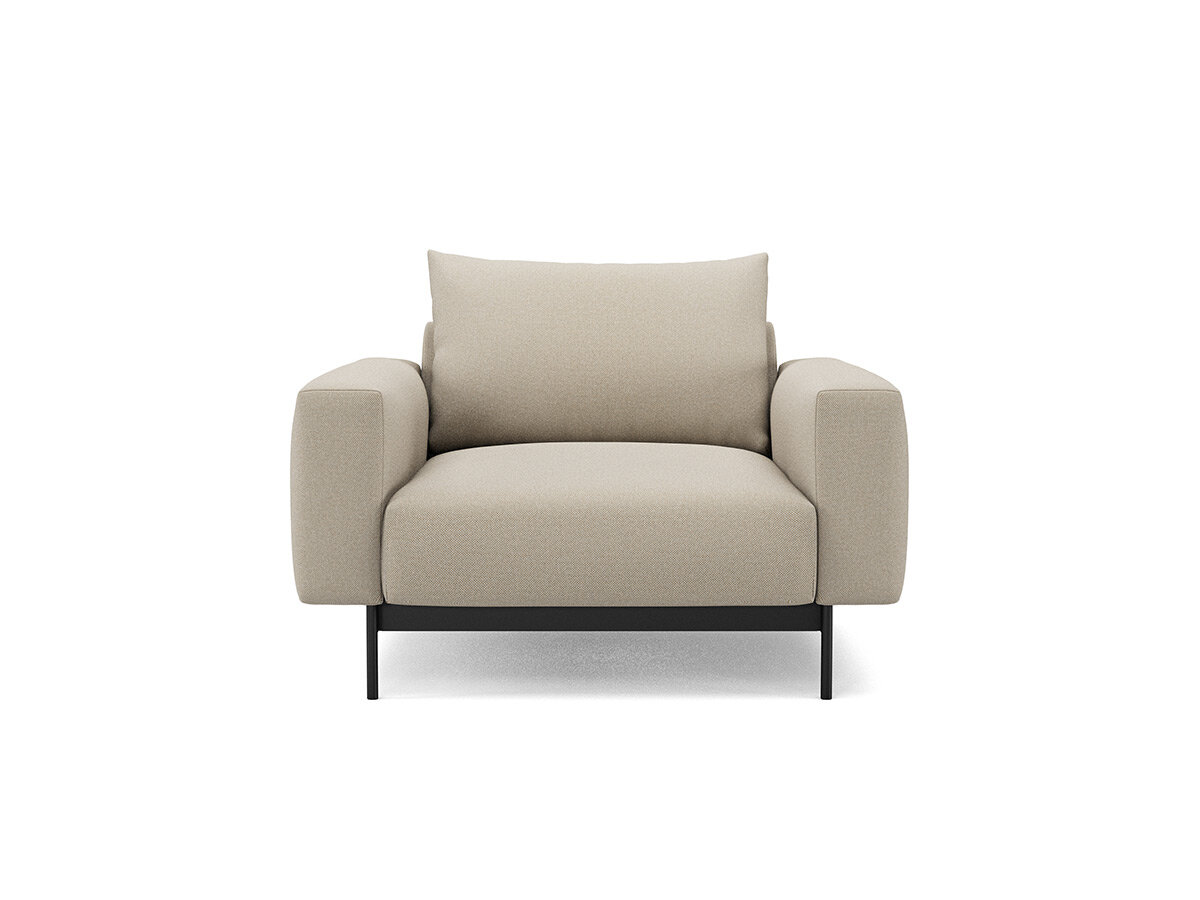 Tenksom Arthon Stuhl 810 Smooth Beige - Smooth PK4 1-Sitzer - Breite 110 cm (A1)