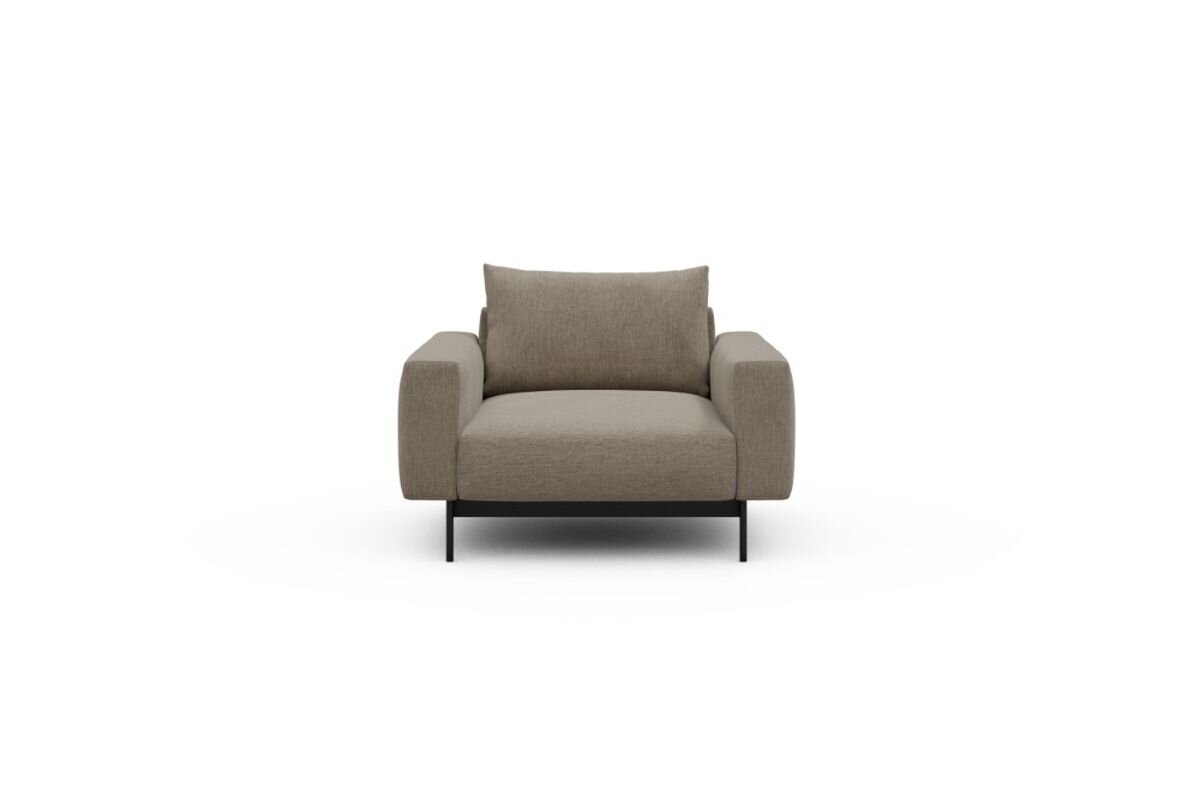 Tenksom Arthon Stuhl 810 Smooth Beige - Smooth PK4 1-Sitzer - Breite 110 cm (A1)