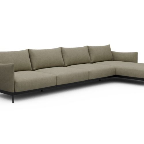 Tenksom Kayto Sofa mit Chaiselongues 418 Truffle - Esina PK3 3-Sitzer + Lounger - Breite 385 cm (D3) Tenksom Kayto Sofa mit Chaiselongues 418 Truffle - Esina PK3 3-Sitzer + Lounger - Breite 385 cm (D3)