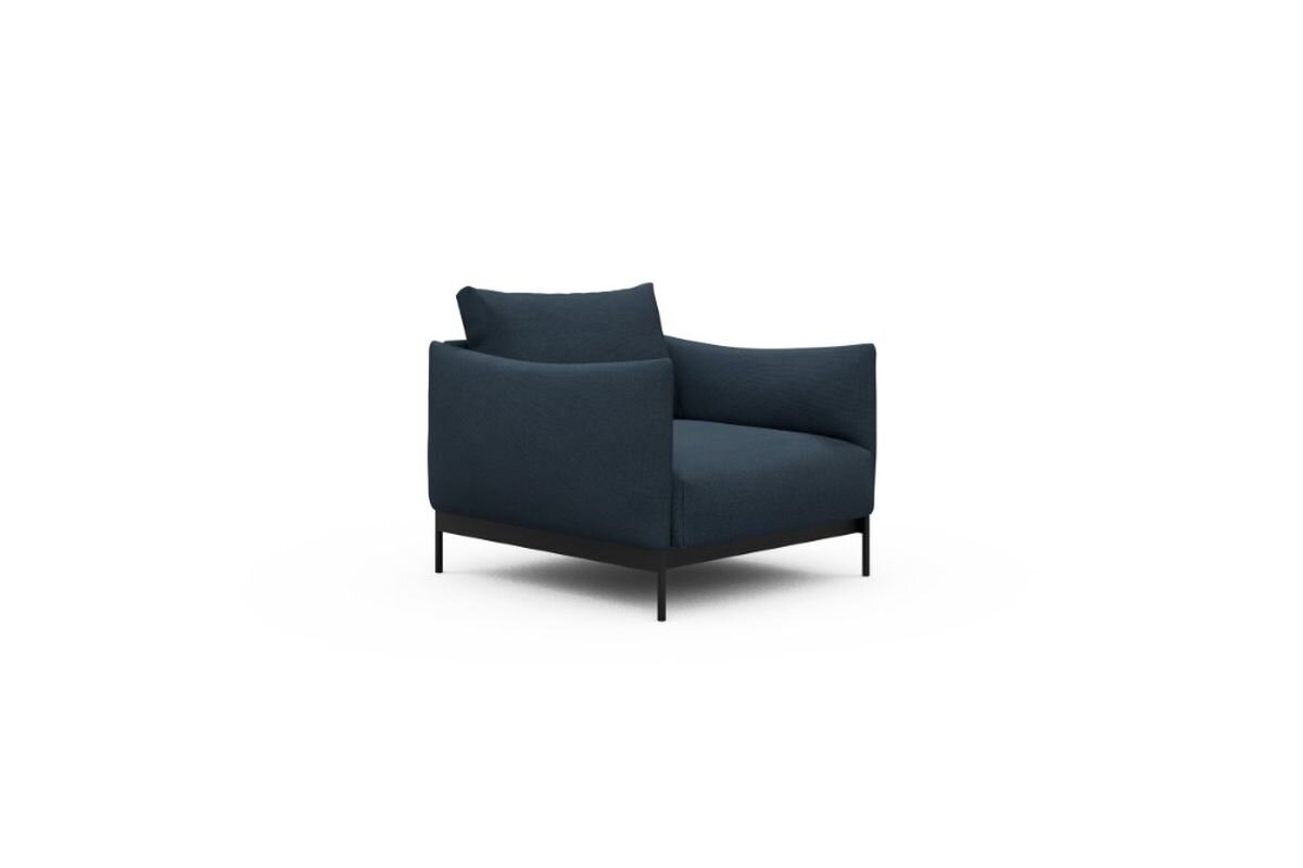 Tenksom Kayto Stuhl 768 Oxford Blue - Cura PK5 1-Sitzer - Breite 100 cm (A1)
