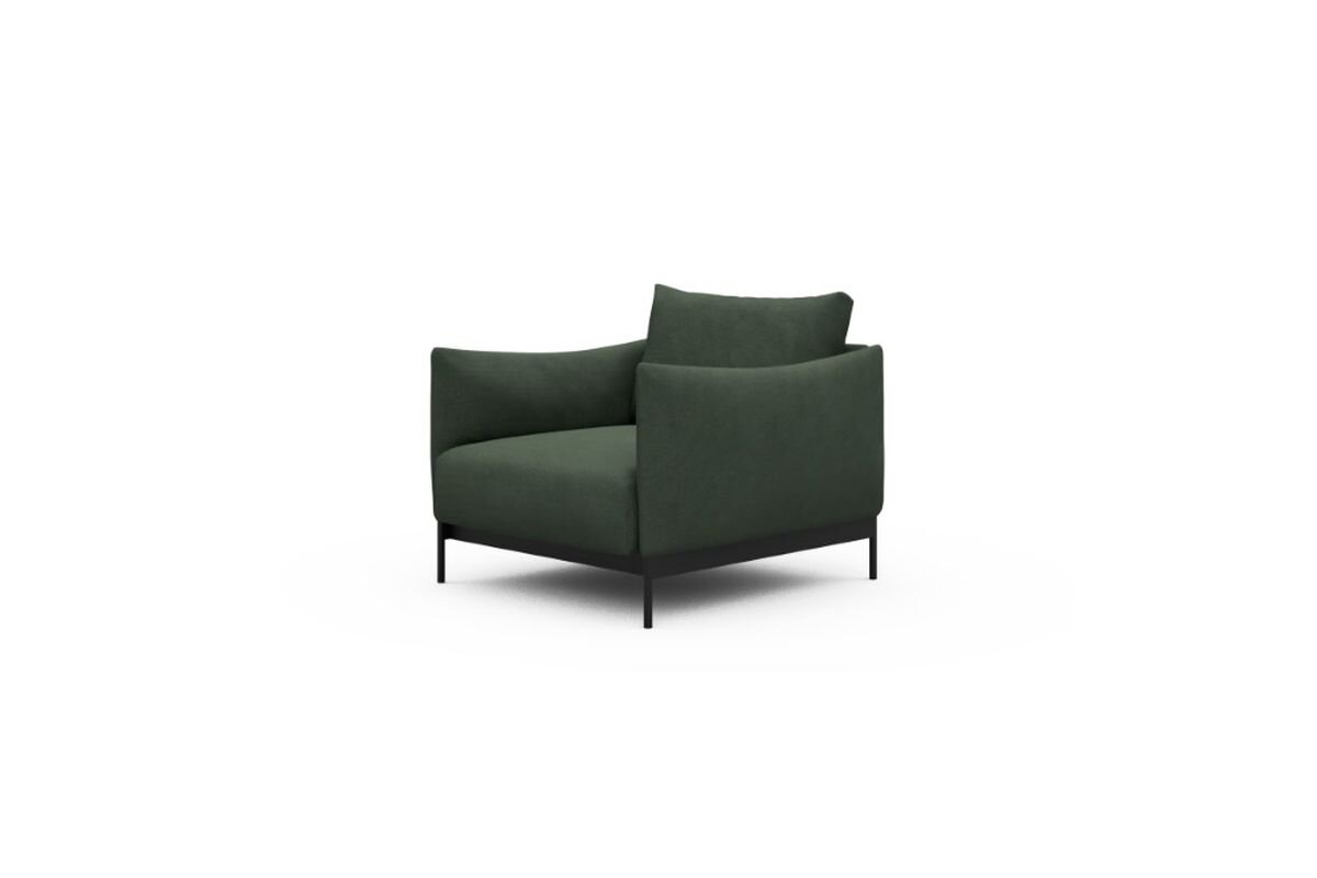 Tenksom Kayto Stuhl 769 Saga Green - Cura PK5 1-Sitzer - Breite 100 cm (A1)