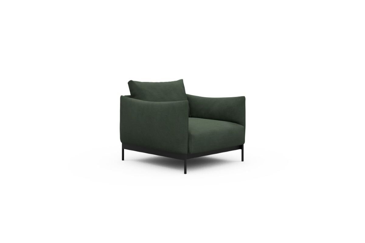 Tenksom Kayto Stuhl 769 Saga Green - Cura PK5 1-Sitzer - Breite 100 cm (A1)