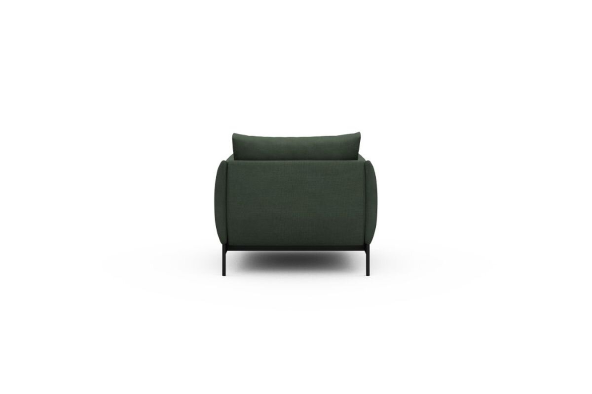 Tenksom Kayto Stuhl 769 Saga Green - Cura PK5 1-Sitzer - Breite 100 cm (A1)