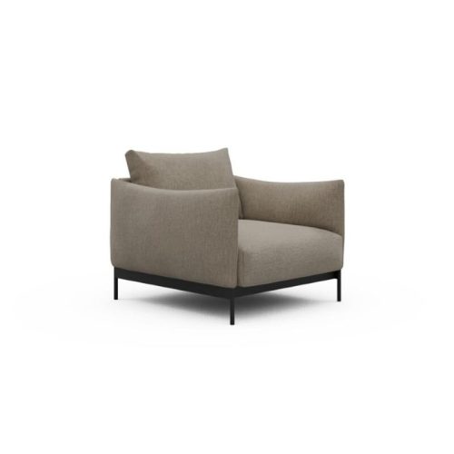 Tenksom Kayto Stuhl 810 Smooth Beige - Smooth PK4 1-Sitzer - Breite 100 cm (A1)