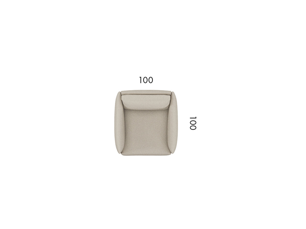 Tenksom Kayto Stuhl 811 Deep Warm Grey - Smooth PK4 1-Sitzer - Breite 100 cm (A1) - Gallery 8 Tenksom Kayto Stuhl 811 Deep Warm Grey - Smooth PK4 1-Sitzer - Breite 100 cm (A1)