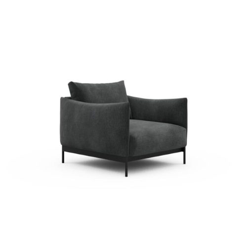 Tenksom Kayto Stuhl 811 Deep Warm Grey - Smooth PK4 1-Sitzer - Breite 100 cm (A1)