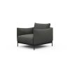 Tenksom Kayto Stuhl 852 Seal Grey - Mahoga PK6 1-Sitzer - Breite 100 cm (A1)