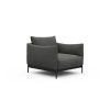 Tenksom Kayto Stuhl 852 Seal Grey - Mahoga PK6 1-Sitzer - Breite 100 cm (A1)