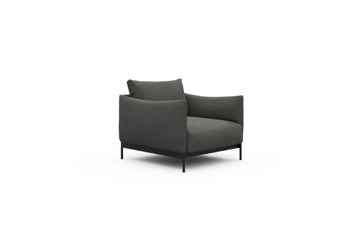 Tenksom Kayto Stuhl 852 Seal Grey - Mahoga PK6 1-Sitzer - Breite 100 cm (A1)
