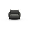 Tenksom Kayto Stuhl 852 Seal Grey - Mahoga PK6 1-Sitzer - Breite 100 cm (A1)