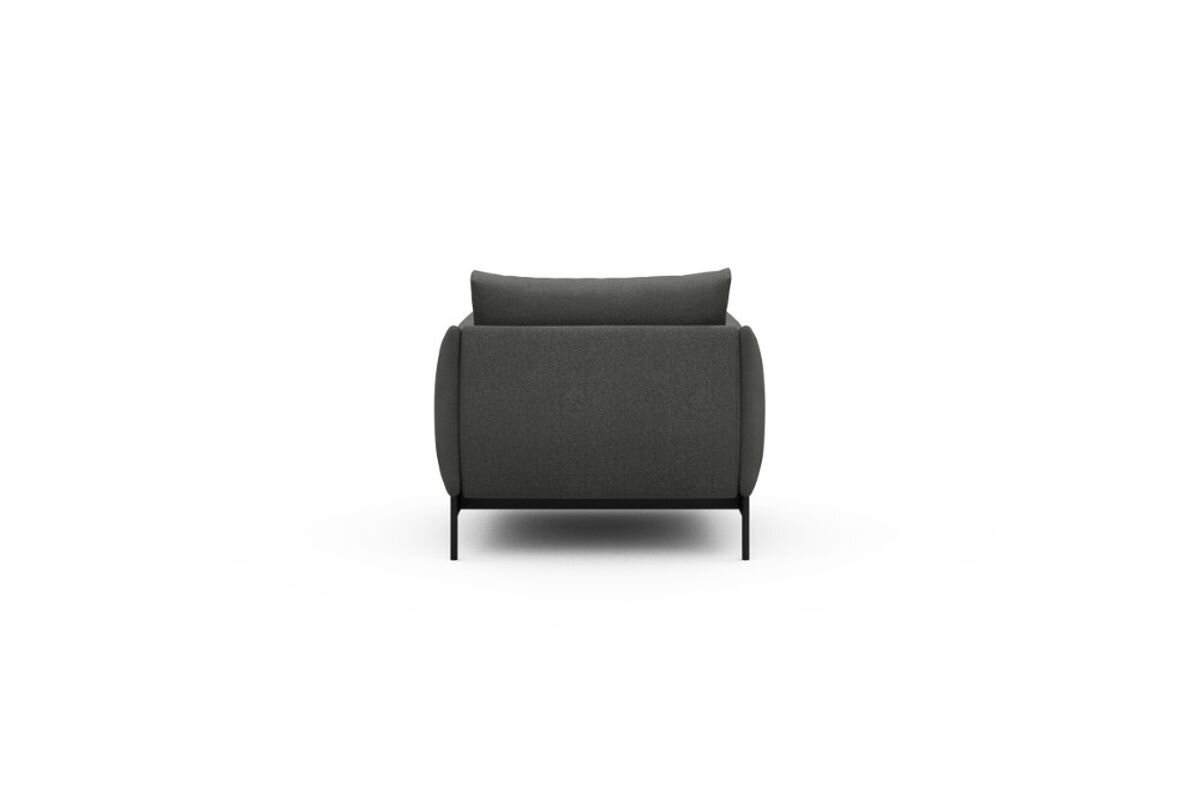 Tenksom Kayto Stuhl 852 Seal Grey - Mahoga PK6 1-Sitzer - Breite 100 cm (A1)