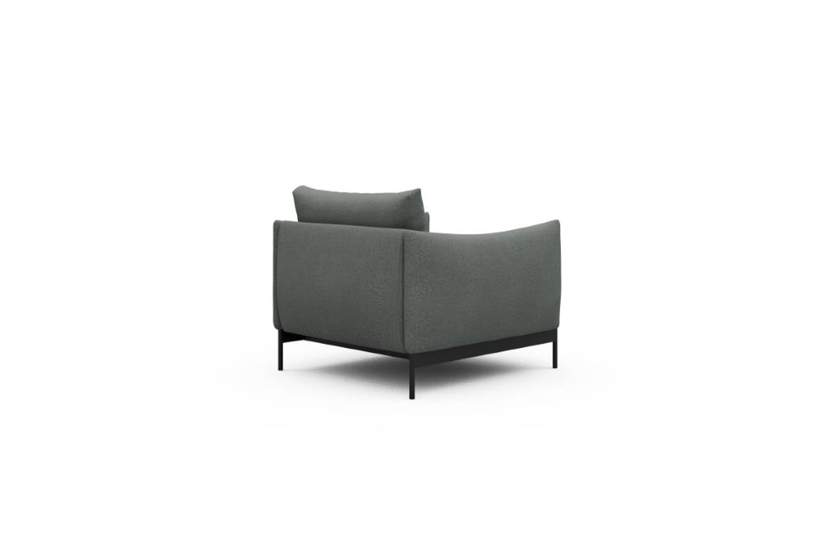 Tenksom Kayto Stuhl 853 Dove Grey - Mahoga PK6 1-Sitzer - Breite 100 cm (A1)