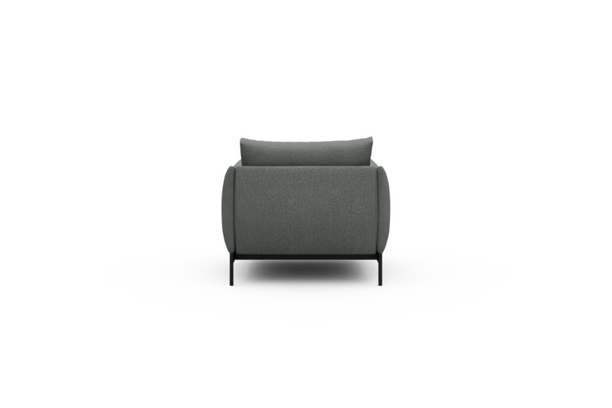 Tenksom Kayto Stuhl 853 Dove Grey - Mahoga PK6 1-Sitzer - Breite 100 cm (A1)