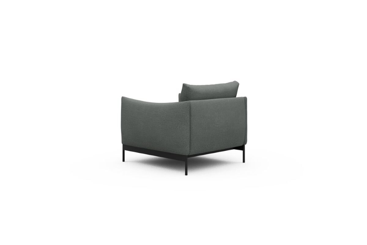Tenksom Kayto Stuhl 853 Dove Grey - Mahoga PK6 1-Sitzer - Breite 100 cm (A1)