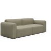Tenksom Rund Sofa 2- & 3-Sitzer niedrige Armlehne 418 Truffle - Esina  PK3 3-Sitzer - Breite 254 cm (A3L)