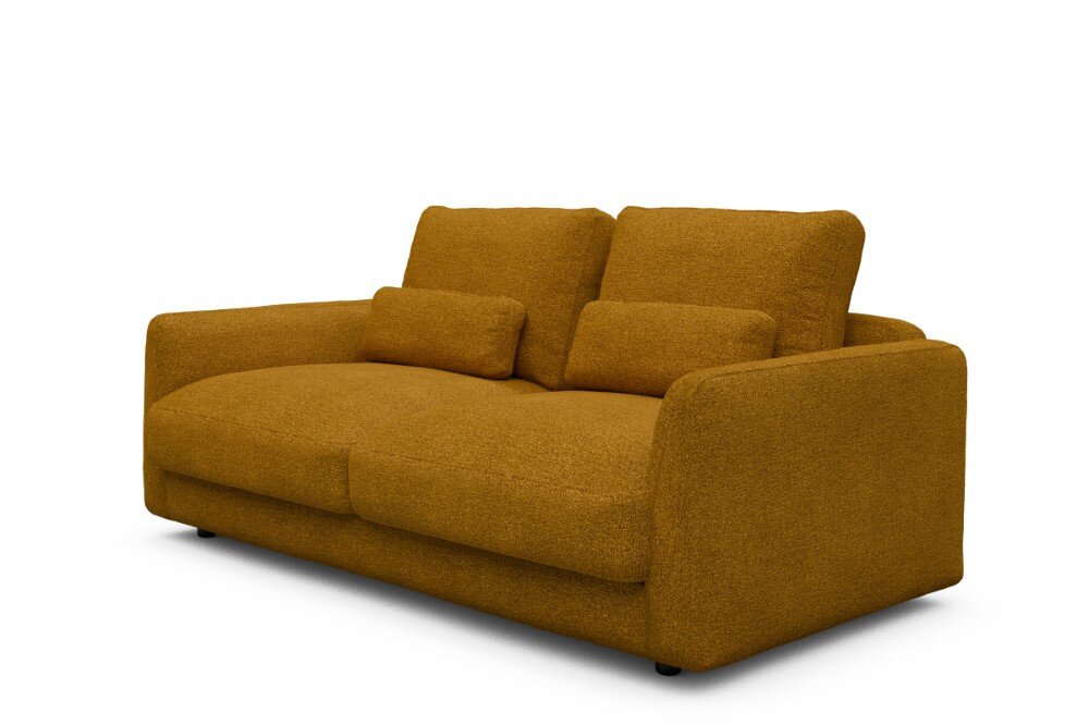 Tenksom Vivole Sofa 536 Ochre - Bouclé PK3 2,5-Sitzer - Breite 193 cm