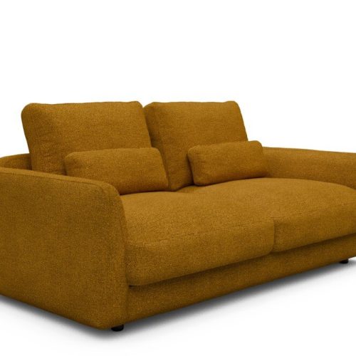 Tenksom Vivole Sofa 536 Ochre - Bouclé PK3 2,5-Sitzer - Breite 193 cm