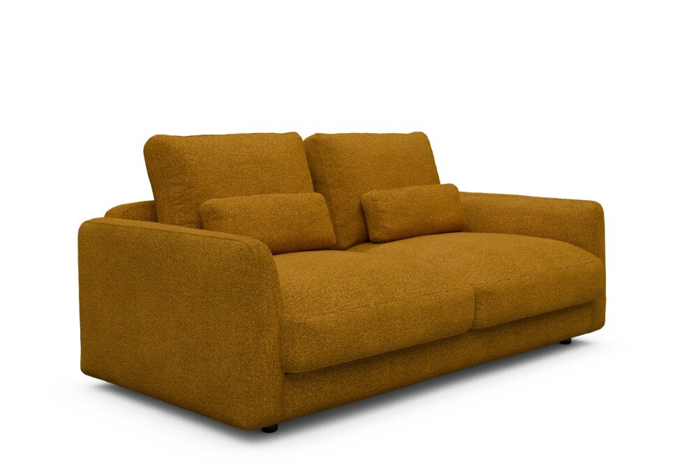 Tenksom Vivole Sofa 536 Ochre - Bouclé PK3 2,5-Sitzer - Breite 193 cm