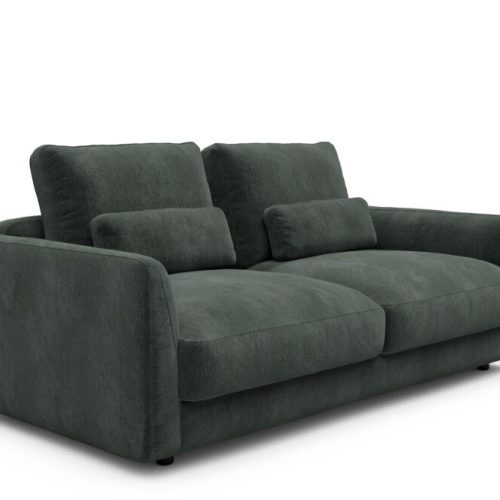 Tenksom Vivole Sofa 814 Laural Green - Smooth PK4 2,5-Sitzer - Breite 193 cm