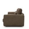 Tenksom Vivole Sofa 817 Khaki Brown - Aivi PK4 2,5-Sitzer - Breite 193 cm