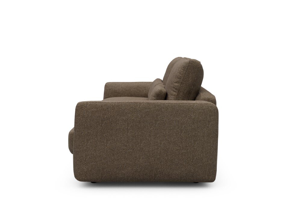 Tenksom Vivole Sofa 817 Khaki Brown - Aivi PK4 2,5-Sitzer - Breite 193 cm