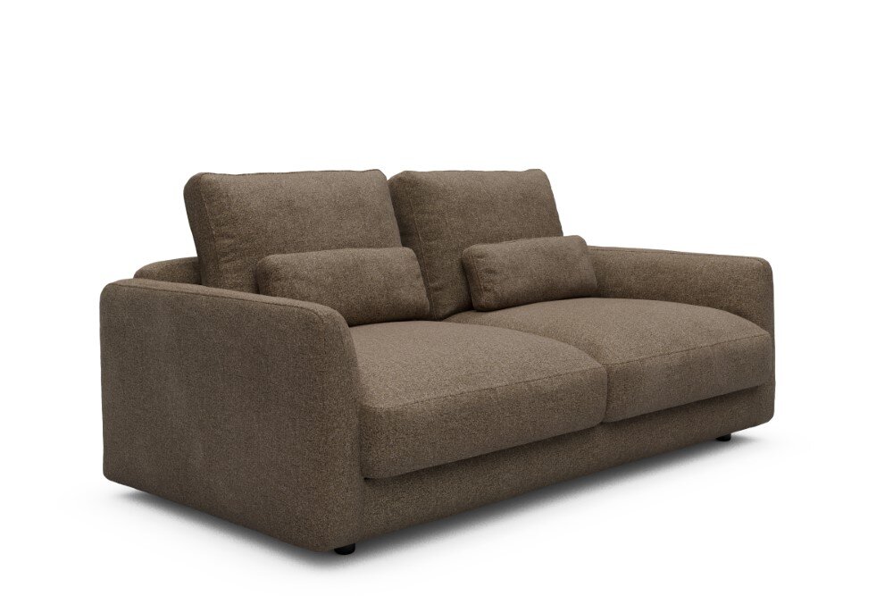 Tenksom Vivole Sofa 817 Khaki Brown - Aivi PK4 2,5-Sitzer - Breite 193 cm