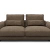 Tenksom Vivole Sofa 817 Khaki Brown - Aivi PK4 2,5-Sitzer - Breite 193 cm