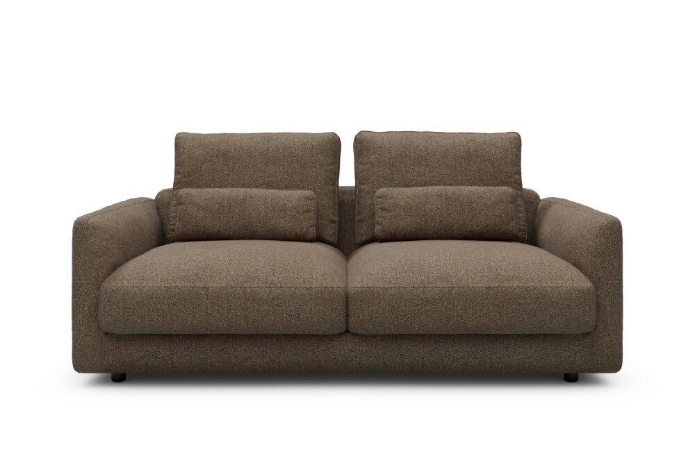 Tenksom Vivole Sofa 817 Khaki Brown - Aivi PK4 2,5-Sitzer - Breite 193 cm