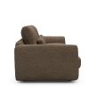 Tenksom Vivole Sofa 817 Khaki Brown - Aivi PK4 2,5-Sitzer - Breite 193 cm