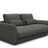 Tenksom Vivole Sofa 852 Seal Grey – Mahoga PK6 2,5-Sitzer – Breite 193 cm
