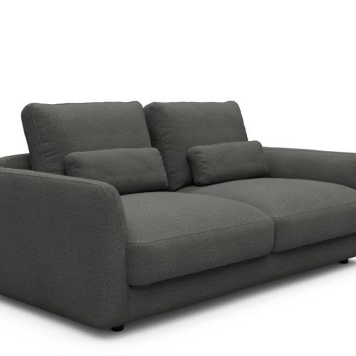 Tenksom Vivole Sofa 852 Seal Grey – Mahoga PK6 2,5-Sitzer – Breite 193 cm