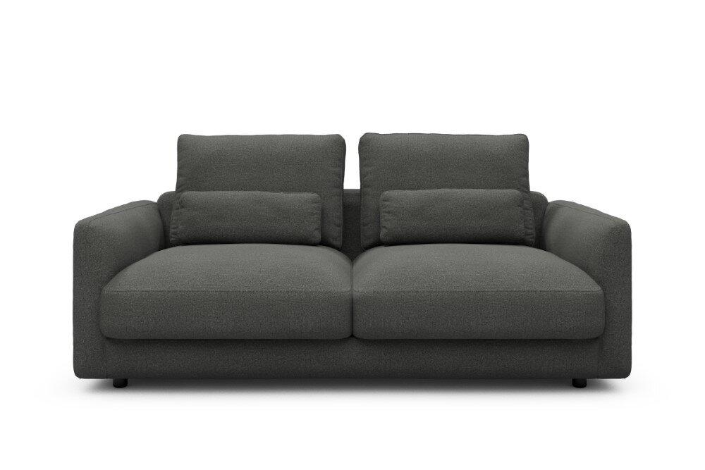 Tenksom Vivole Sofa 852 Seal Grey – Mahoga PK6 2,5-Sitzer – Breite 193 cm