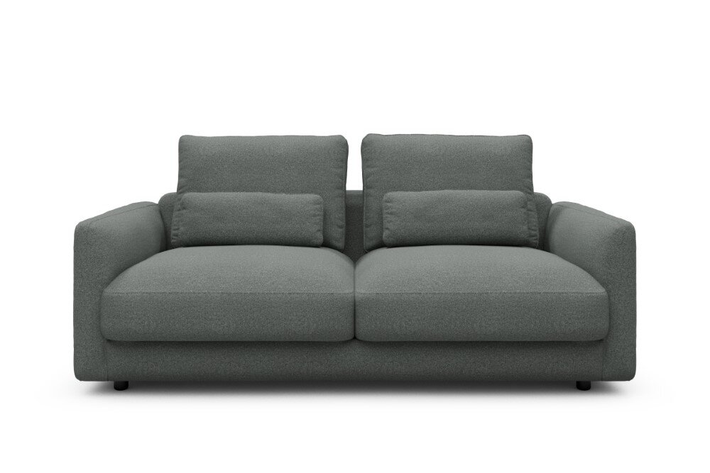 Tenksom Vivole Sofa 853 Dove Grey – Mahoga PK6 2,5-Sitzer – Breite 193 cm