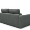 Tenksom Vivole Sofa 853 Dove Grey – Mahoga PK6 2,5-Sitzer – Breite 193 cm
