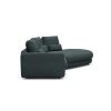 Tenksom Vivole Sofa mit 45° OpenEnd Lounger 573 Dusty Blue – Vivus PK2 1,5-Sitzer + 45° Lounger – Breite 295 cm