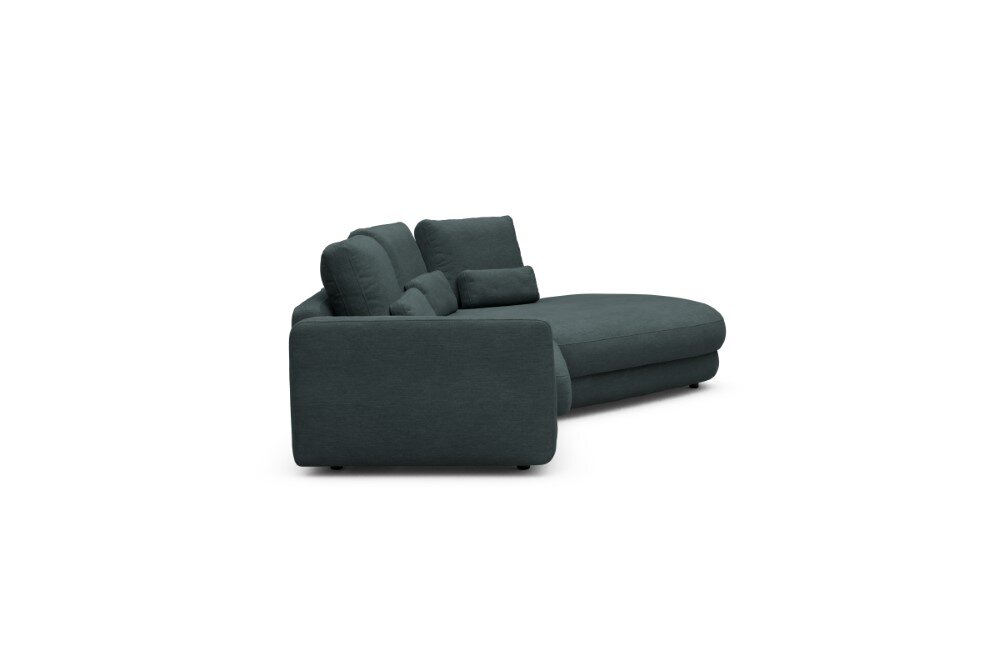 Tenksom Vivole Sofa mit 45° OpenEnd Lounger 573 Dusty Blue – Vivus PK2 1,5-Sitzer + 45° Lounger – Breite 295 cm