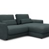 Tenksom Vivole Sofa mit Chaiselongues 573 Dusty Blue – Vivus PK2 1,5-Sitzer + Lounger – Breite 225 cm