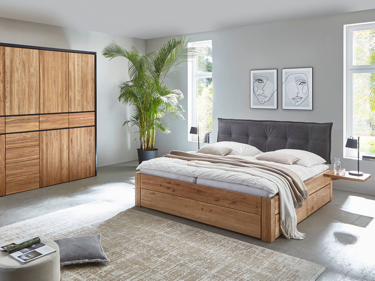 Tjørnbo Easy Sleep Massivholz Schubladenbett Tromsø - Gallery 1 Tjørnbo Easy Sleep Massivholz Schubladenbett Tromsø