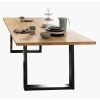 TPT Esstisch Davos Massivholz Wildeiche 200 x 100 x 75 cm TPT Esstisch Davos Massivholz Wildeiche 200 x 100 x 75 cm