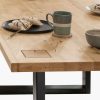 TPT Esstisch Davos Massivholz Wildeiche 200 x 100 x 75 cm - Gallery 1 TPT Esstisch Davos Massivholz Wildeiche 200 x 100 x 75 cm