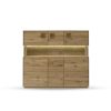 TPT Highboard III Davos Wildeiche ohne Beleuchtung TPT Highboard III Davos Wildeiche ohne Beleuchtung