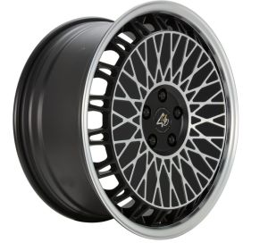 Etabeta EB40 matt schwarz face lip Felge 8,5×19 – 19 Zoll 5×112 Lochkreis