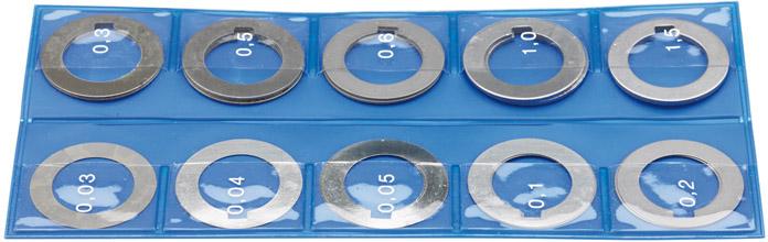 Fräserdornring-Set Form A40mm 60-teilig - Gallery 1 Fräserdornring-Set Form A40mm 60-teilig