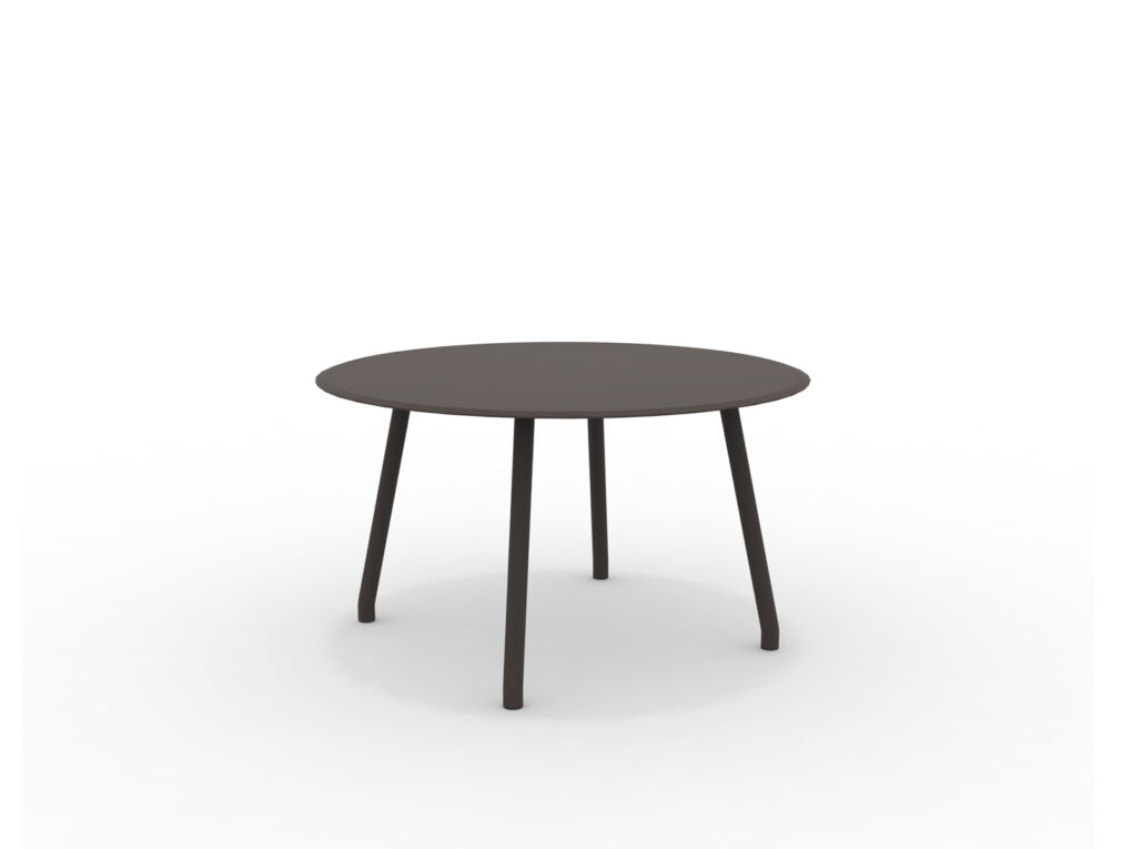 Wetterfester Outdoortisch Verdea - rund Ø 130 cm bronze