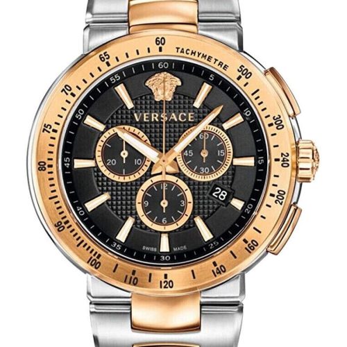 Versace VFG100014 Mystique Chronograph Herrenuhr 44mm 5ATM