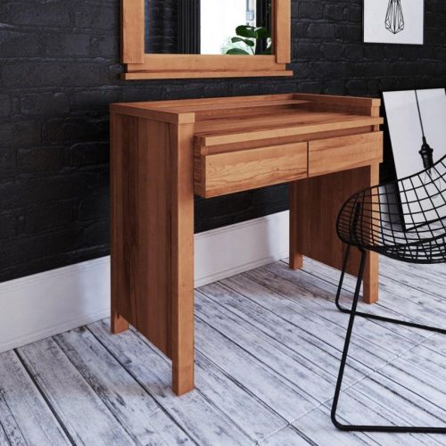 Schminktisch Tisch MAISON Eiche massiv 85x86x45 cm Schminktisch Tisch MAISON Eiche massiv 85x86x45 cm