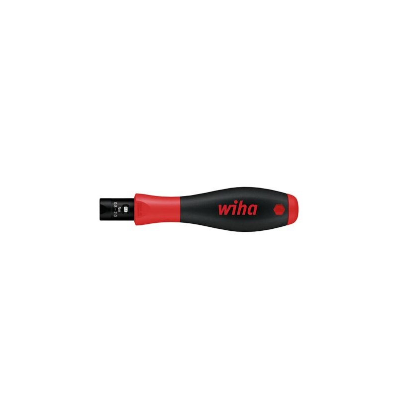 Wiha Drehmoment-Schraubendreher TorqueVario®-S variabel einstellbare Drehmomentbegrenzung (26463) 0,8-5,0 Nm, 4 mm