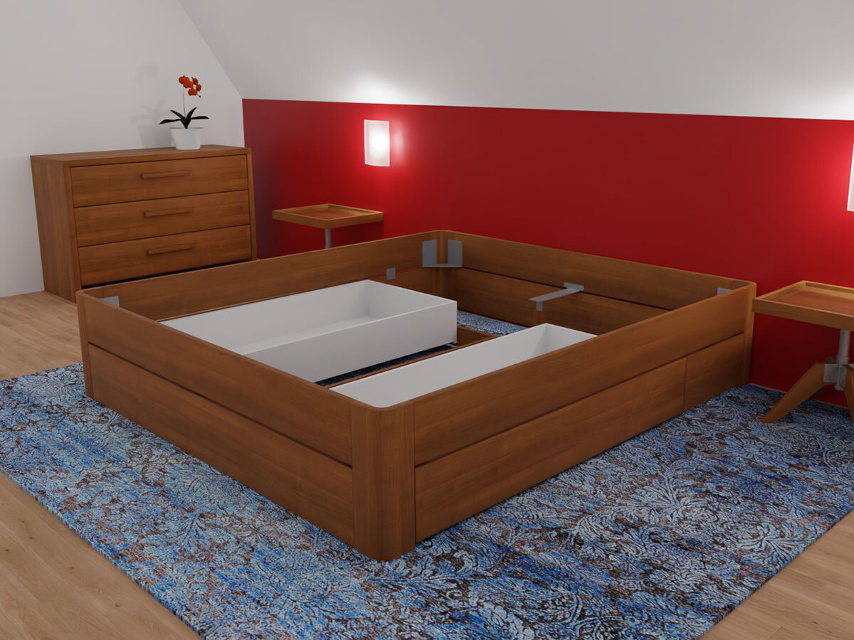 Xpress Hasena OAK-Line Puro Bettgestell Belluno
